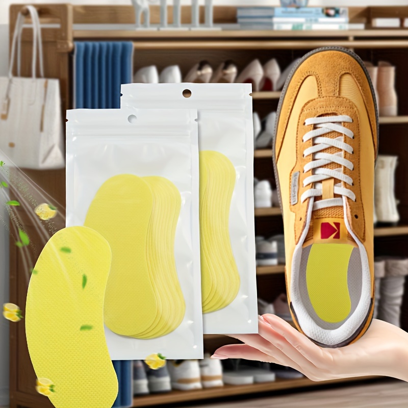 2pcs Lemon Shoe Odor Disinfectant