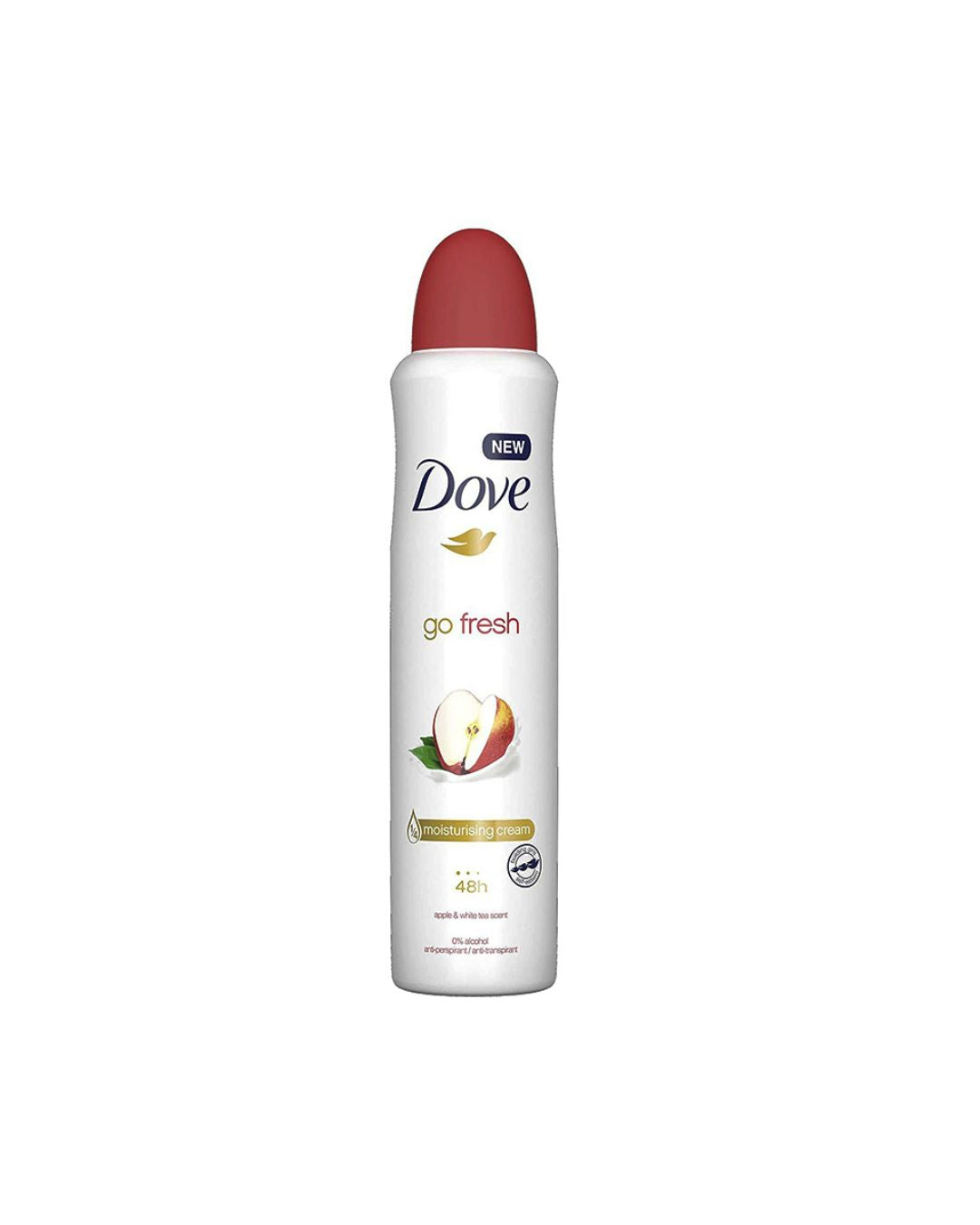 Dove Go Fresh Moisturising Cream 250ml (Apple & White Tea Scent) 250ml
