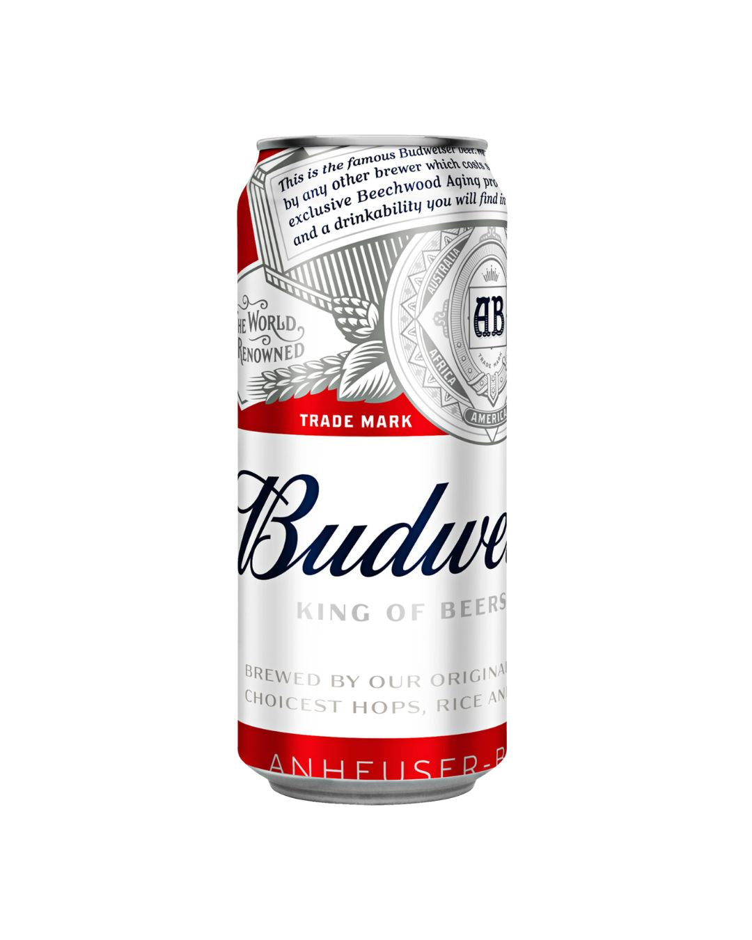 Budweiser Beer Can 50cl Carton