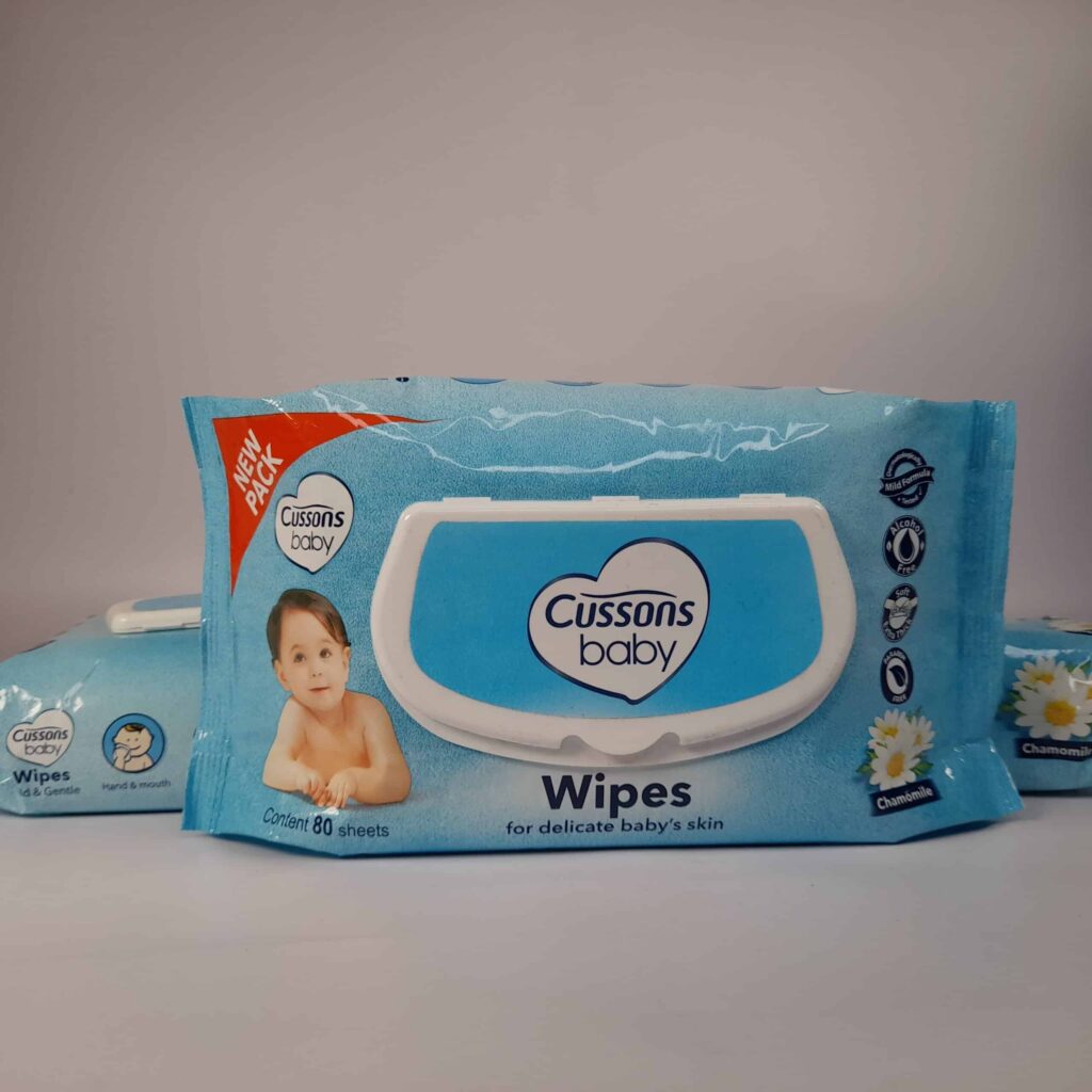 CUSSONS BABY WIPES SOFT & SMOOTH 80 SHEETS