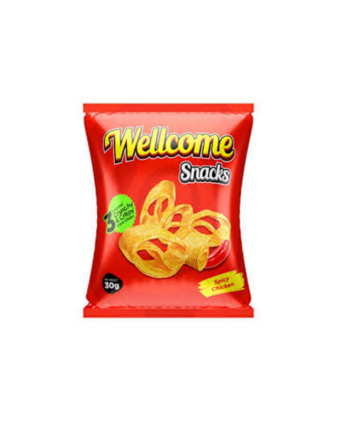 Wellcome Snacks Spicy Chicken Flavour 16g