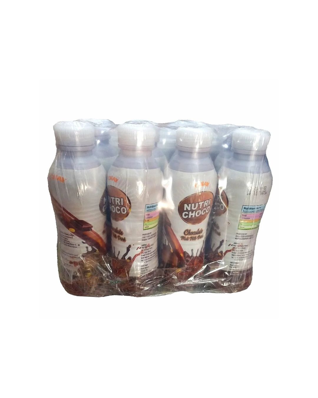 Cway Nutri Choco Chocolate Malt Milk Drink 400ml Half Carton