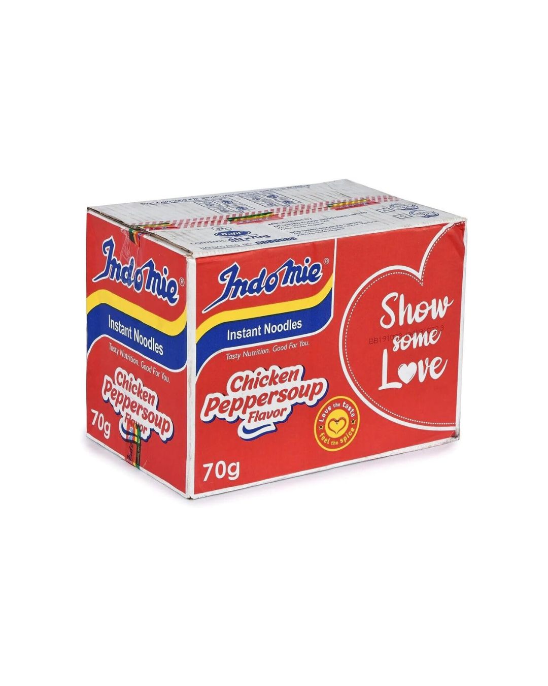 Indomie Instant Noodles Chicken Peppersoup Flavor 70g Carton