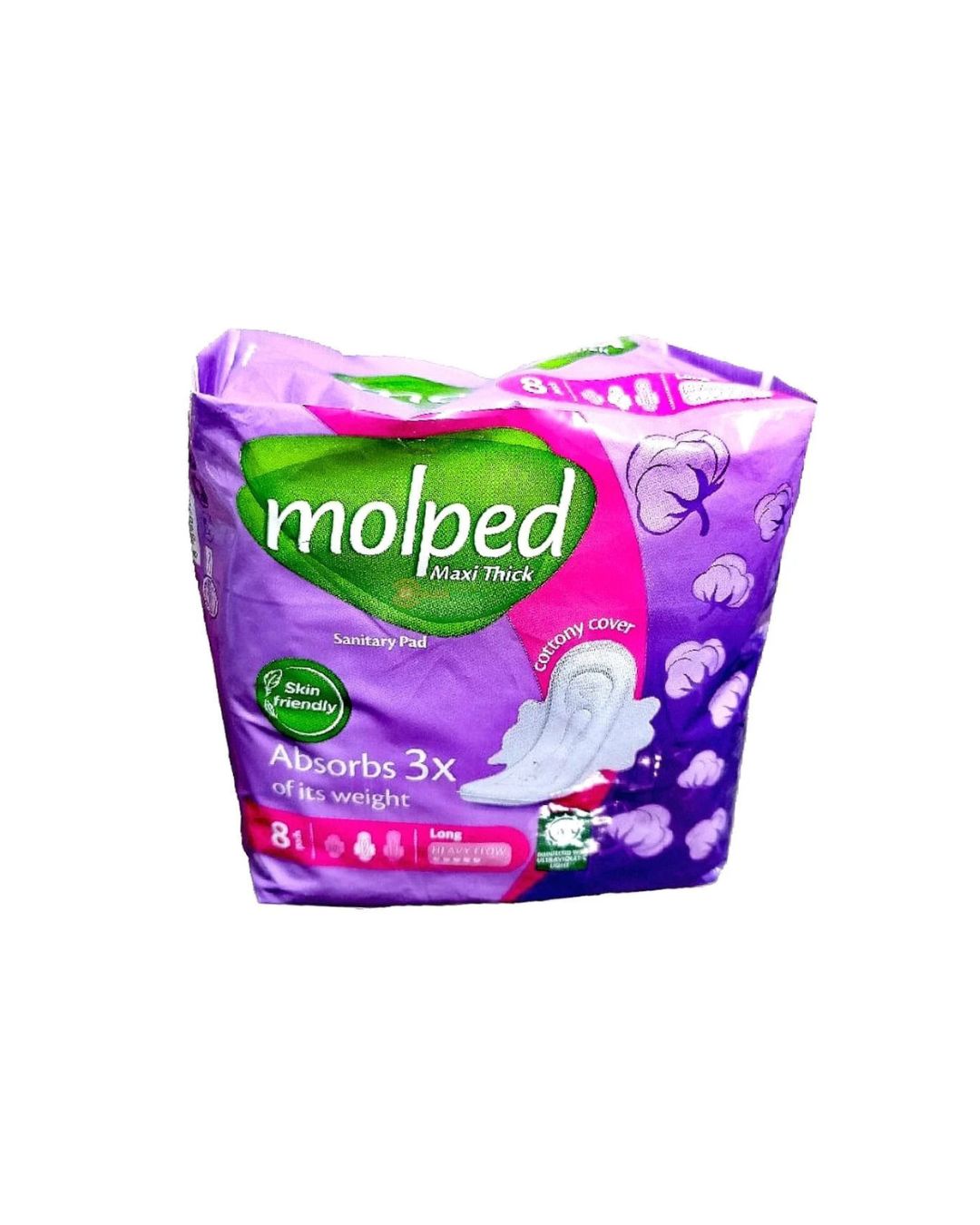 Molped Maxi Thick Super Value Pack Long (8pcs)