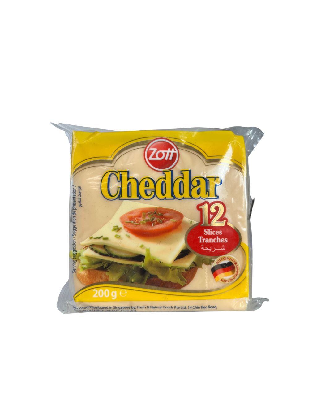 Zott Cheddar 200g