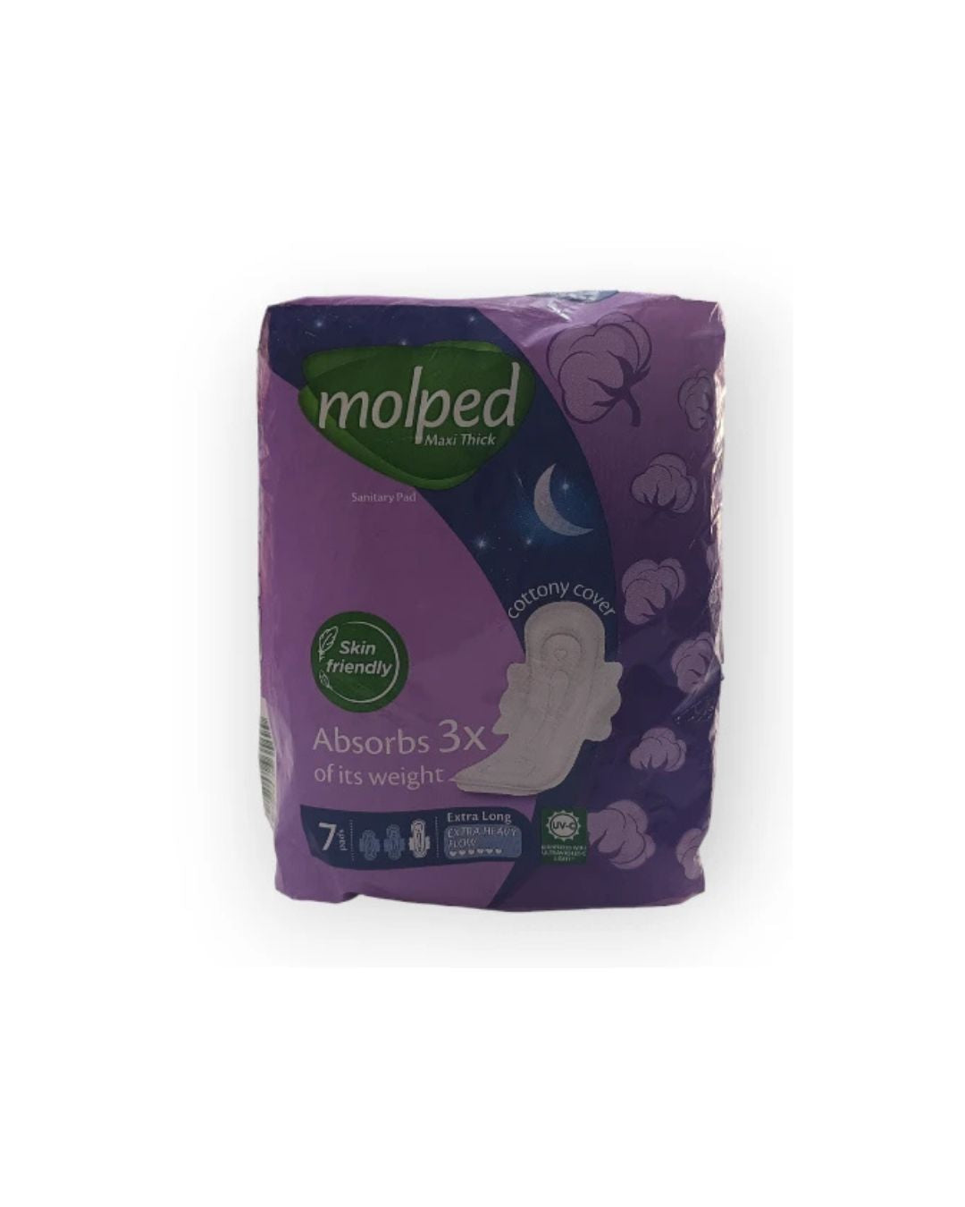 Molped Maxi Thick Super Value Pack Extra Long (7pcs)