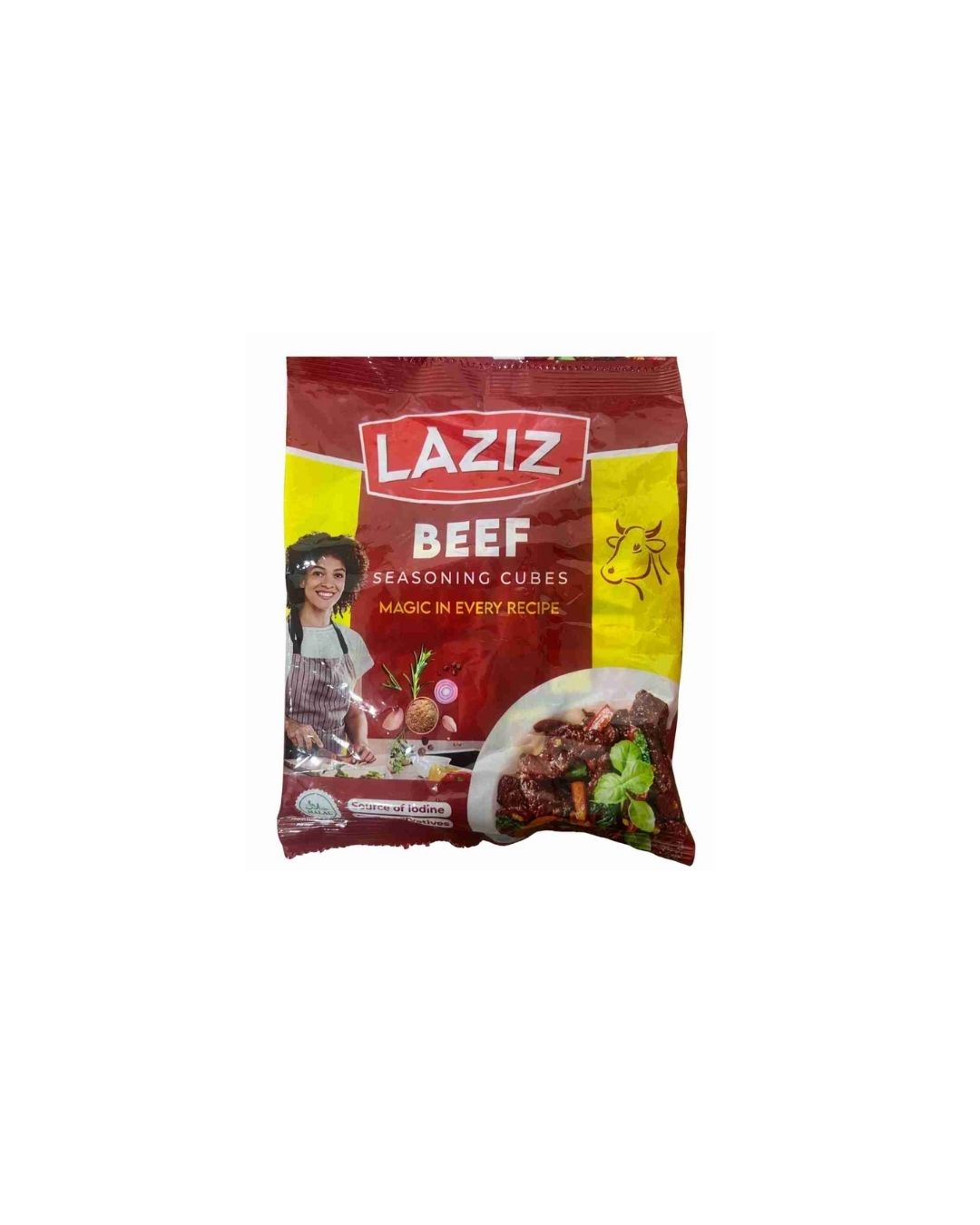Laziz Beef Seasoning Cubes 120g