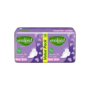 Molped Maxi Thick Super Value Pack Long (16pcs)