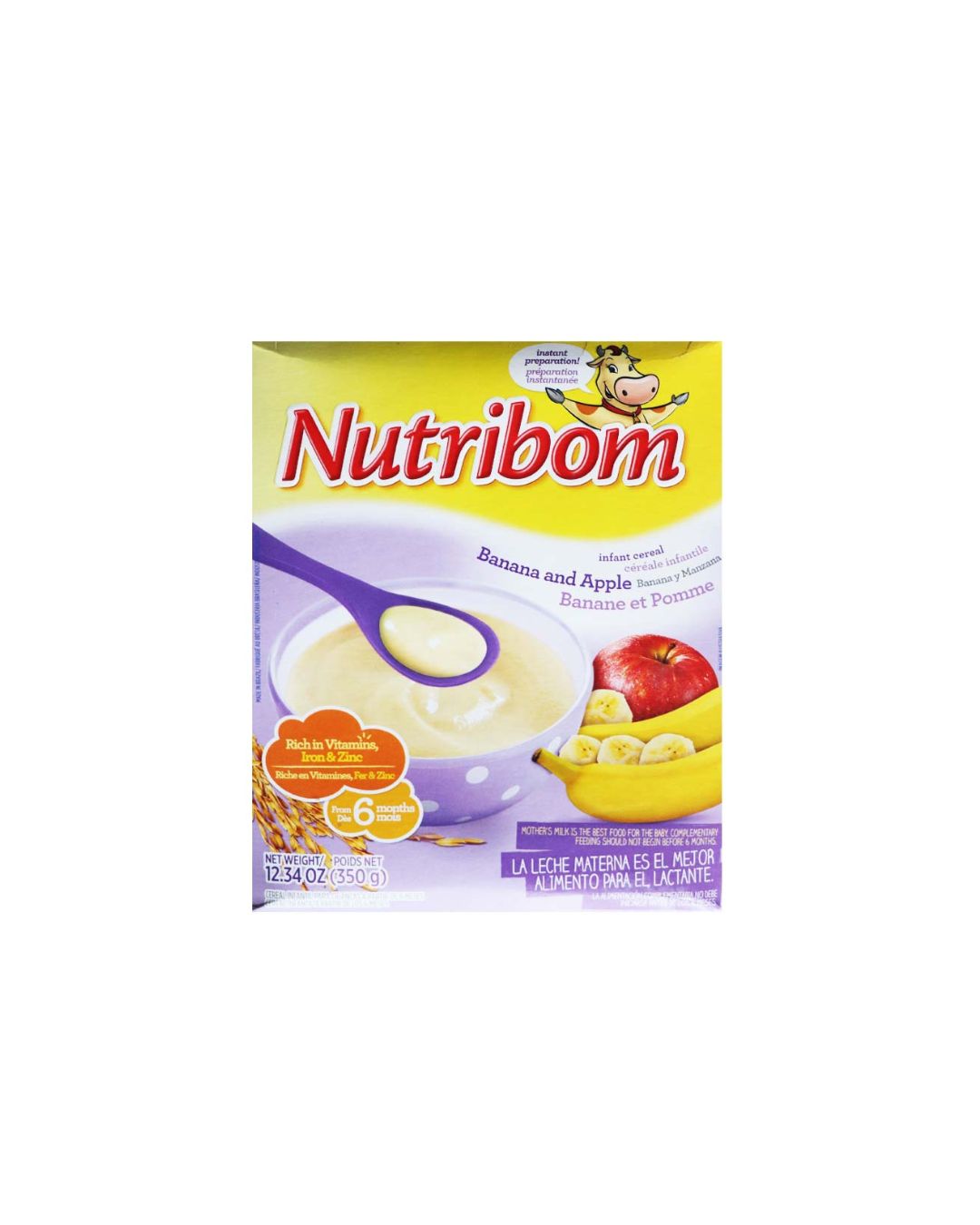 Nutribom Banana & Apple 350g
