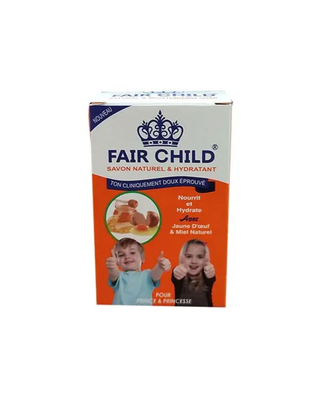 Fair Child Natural & Moisturizing Kids Soap 125g (Orange)