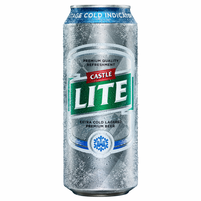 CASTLE LITE BEER CAN