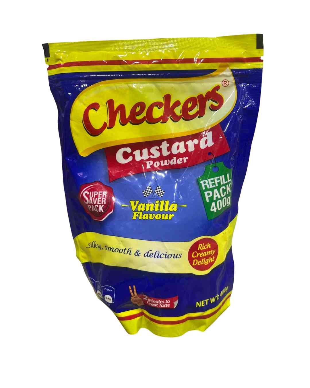 Checkers Custard Powder Refill Pack Vanilla Flavor 400g