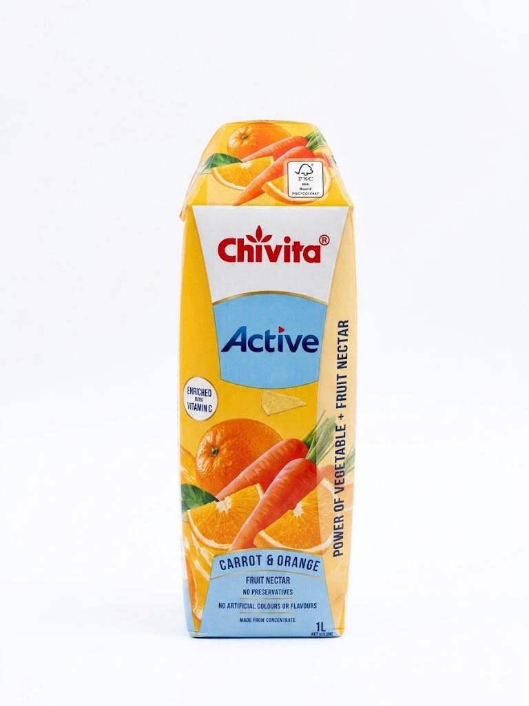 Chivita Active Carrot & Orange Fruit Juice 1l