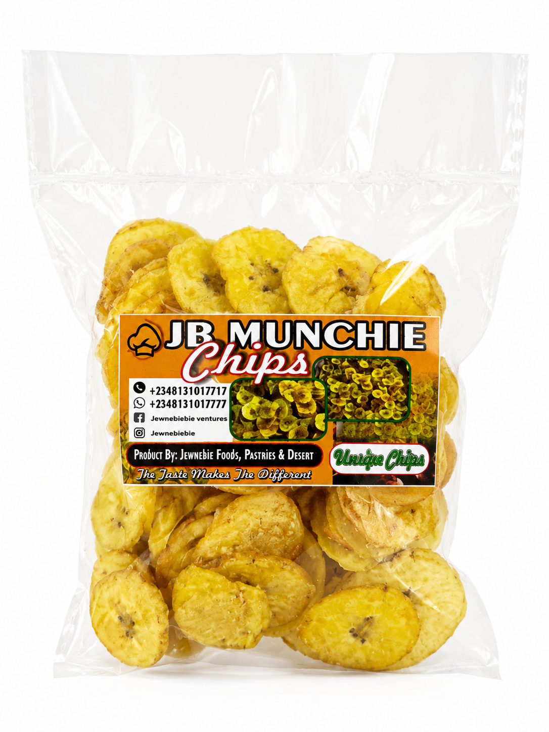 JB Munchies Plantain Chips