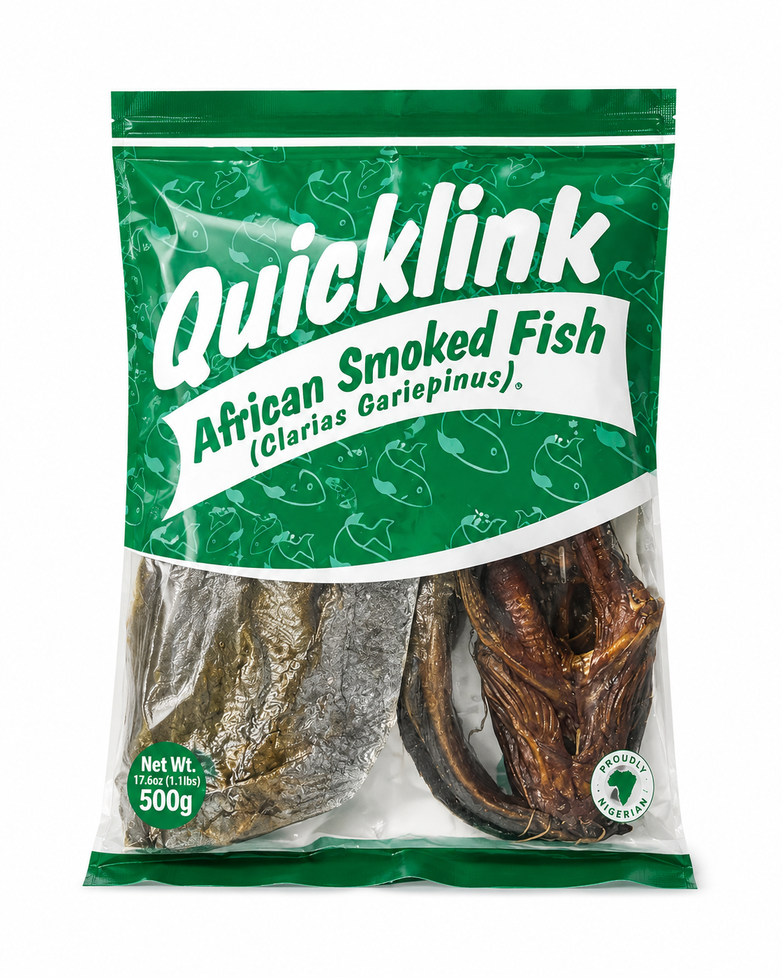 Quicklink African Smoked CatFish 500g