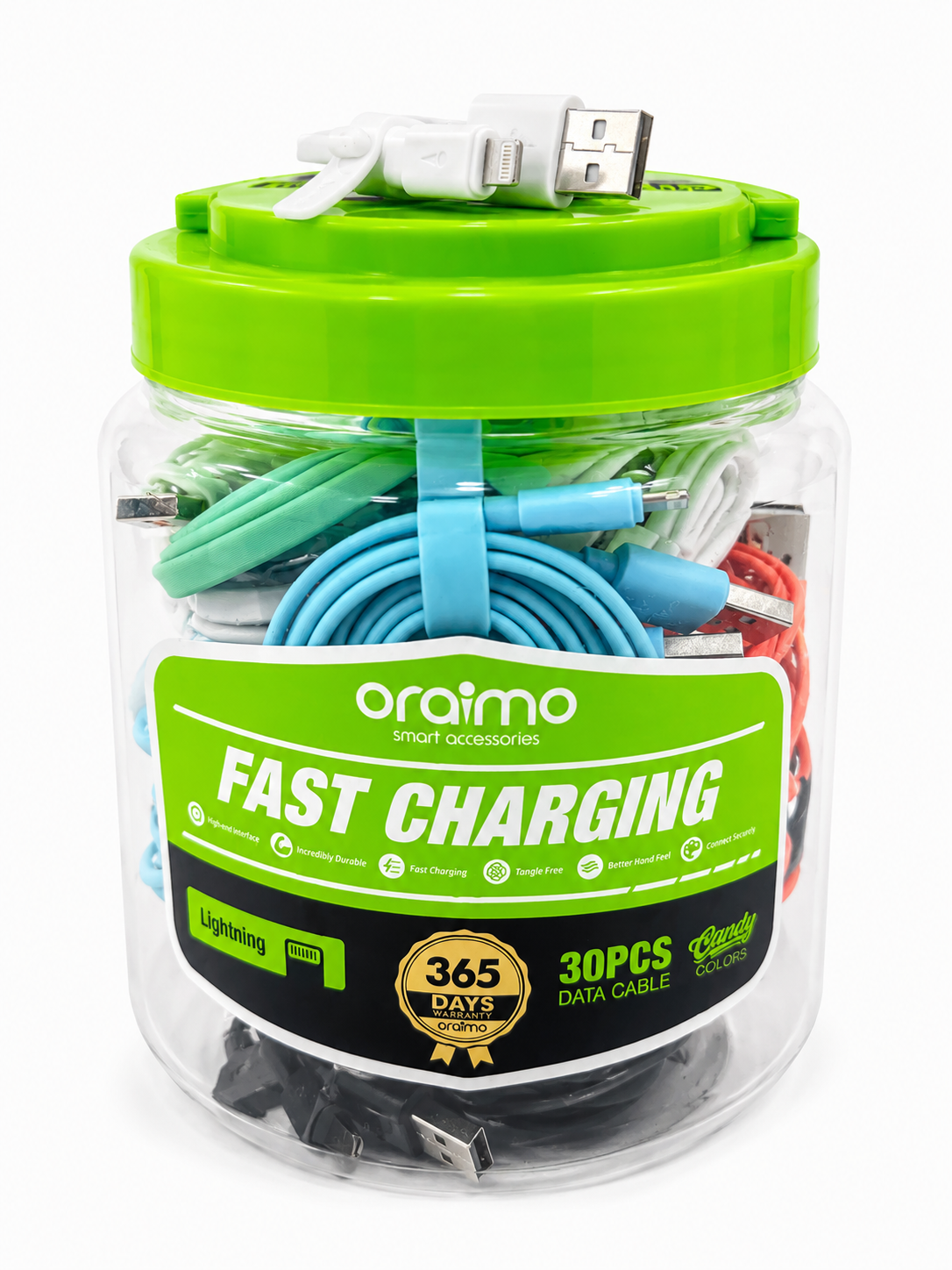 Oraimo CANDY Fast Charging Lightning Cable 1m