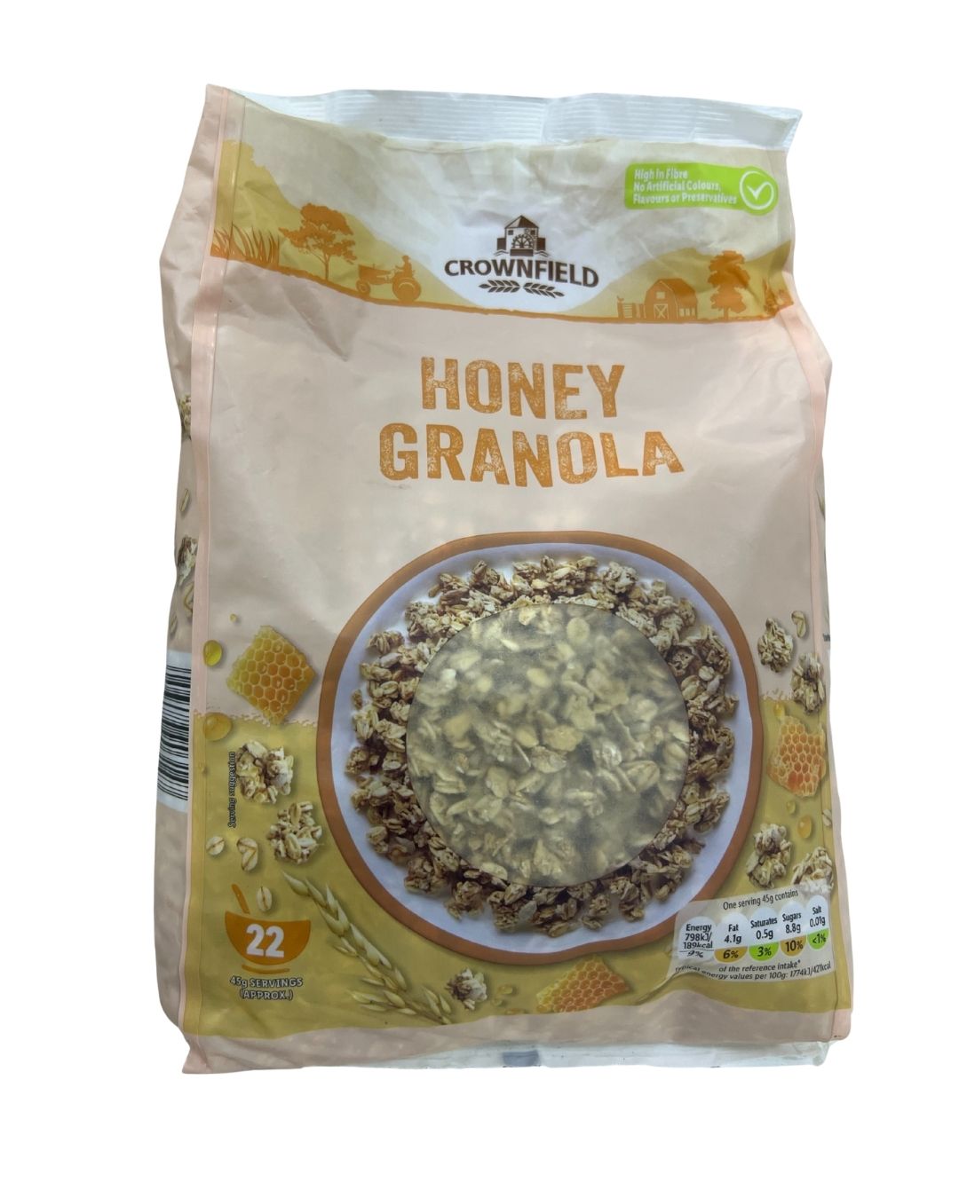 Crownfield Honey Granola 1kg