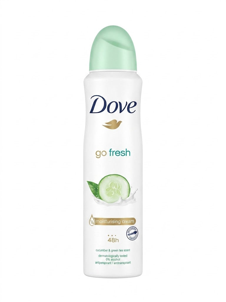 Dove Go Fresh Moisturising Cream Antiprespirant 250ml (Cucumber & Green Tea Scent)