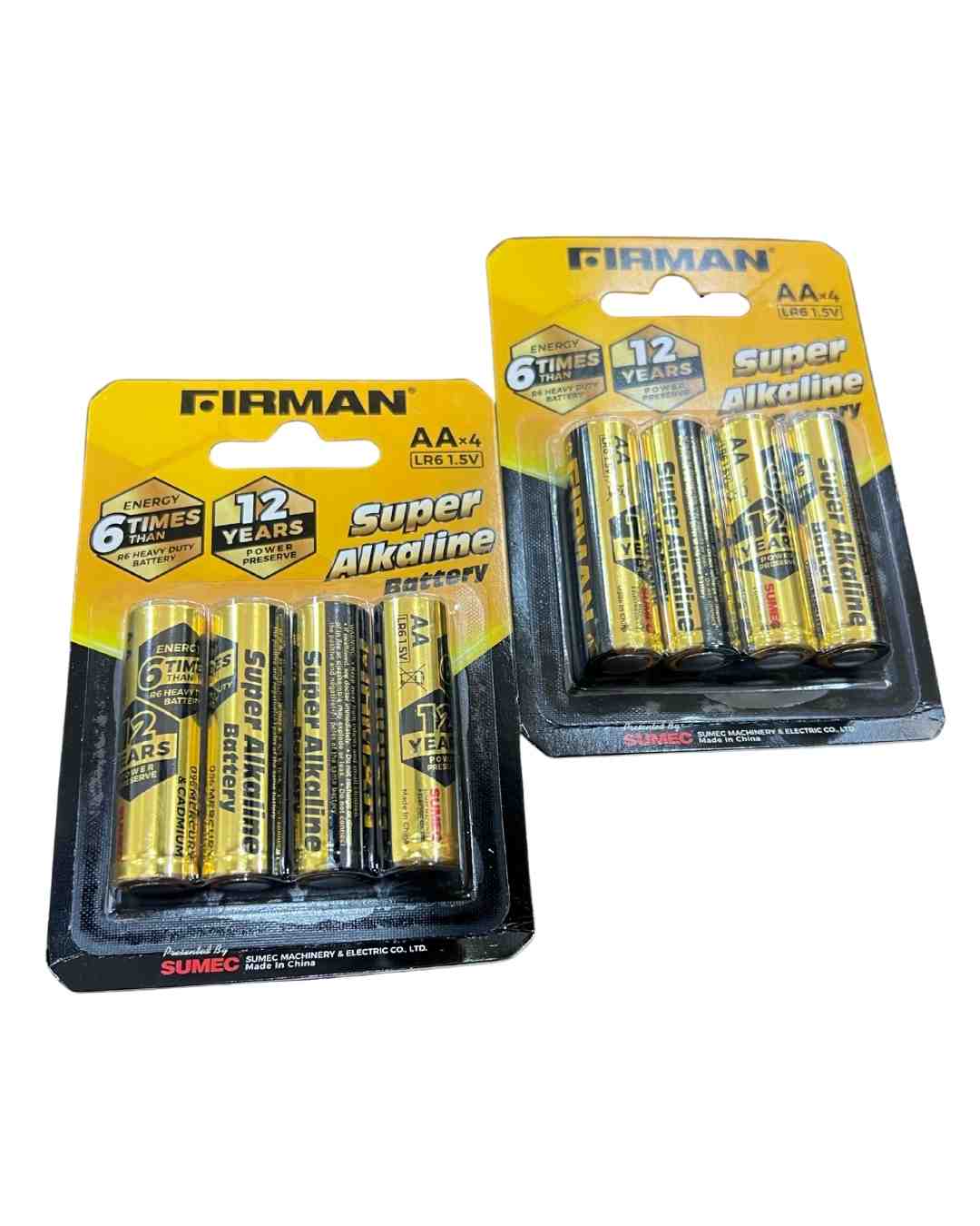 Fireman Super Alkaline Battery Aa Lr6 1.5V