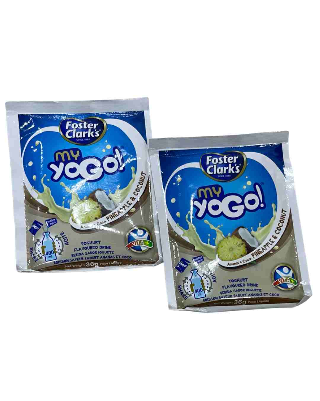 Foster Clarks My Yogo Pineapple&coconut Flavoured 36g