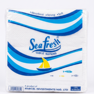 Seafresh Serviettes Table Napkins 1Ply