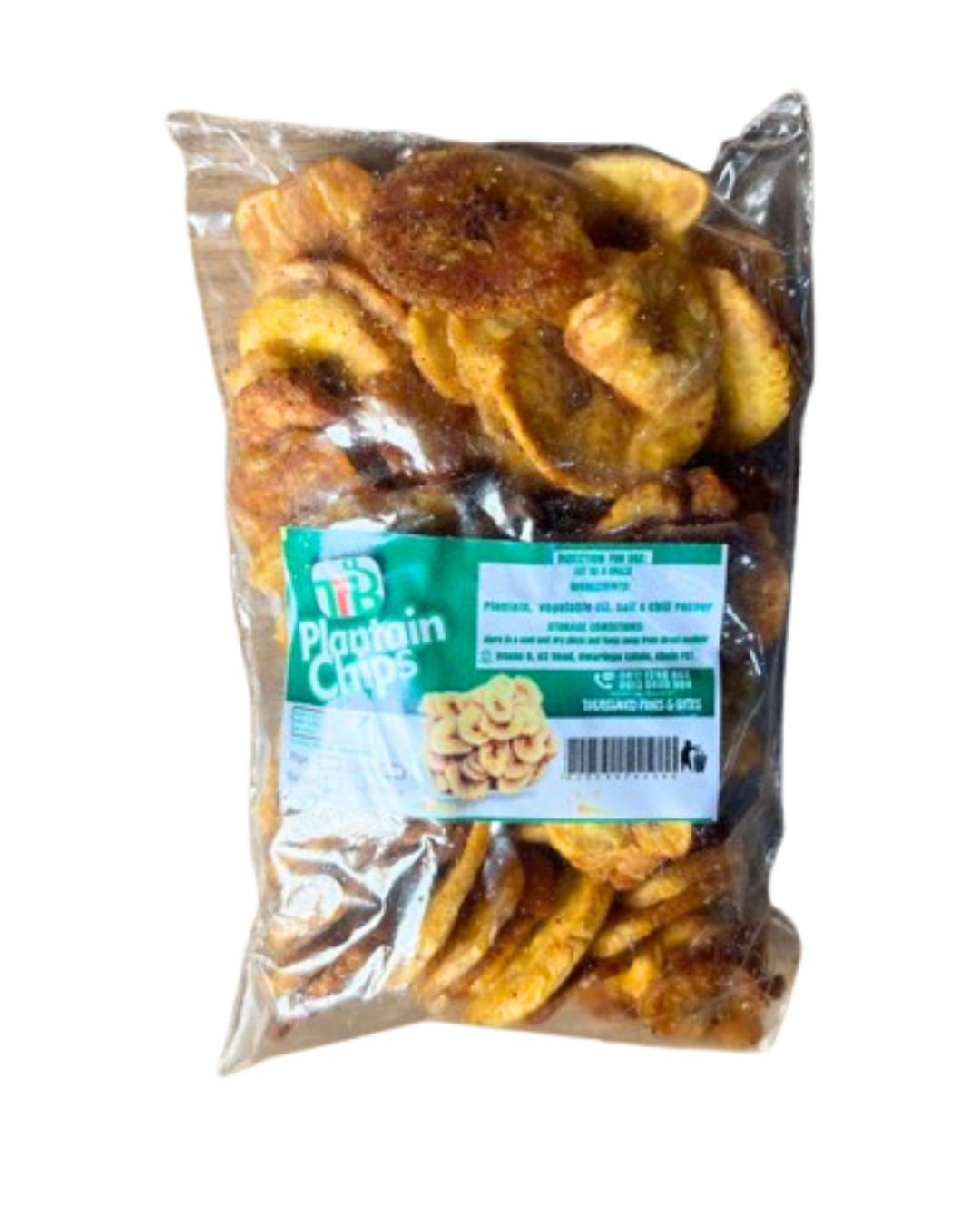 Tfb Plantain Chips 90g (Ripe)
