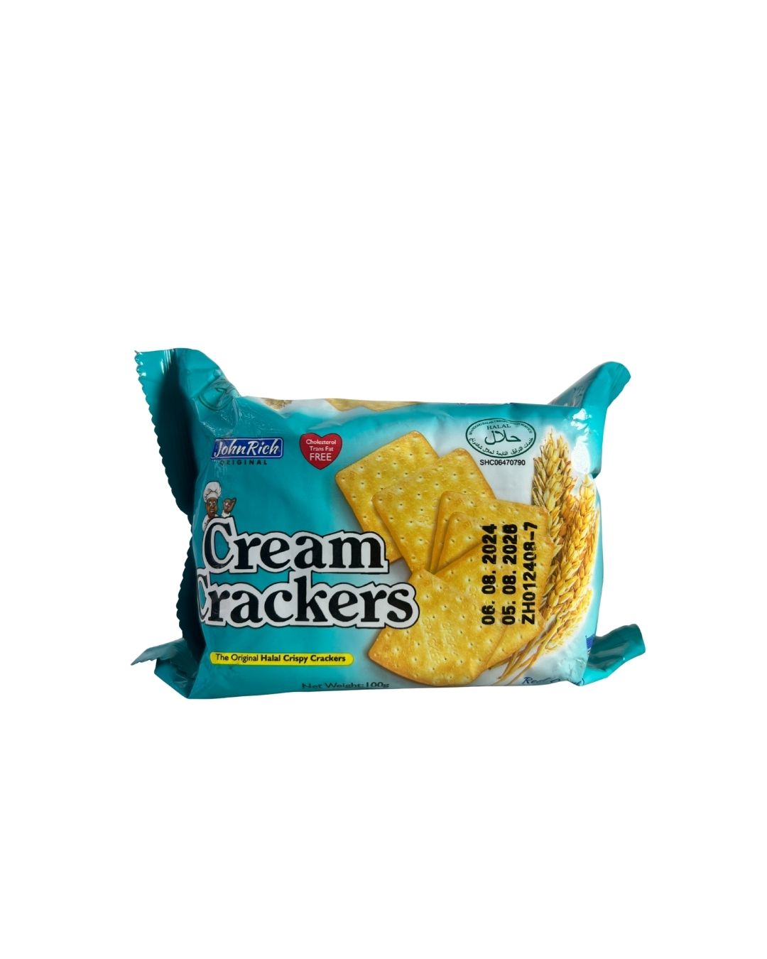 John Rich Original Cream Crackers 100g