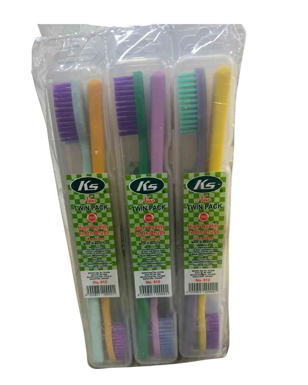 Ks Twin Pack Toothbrush