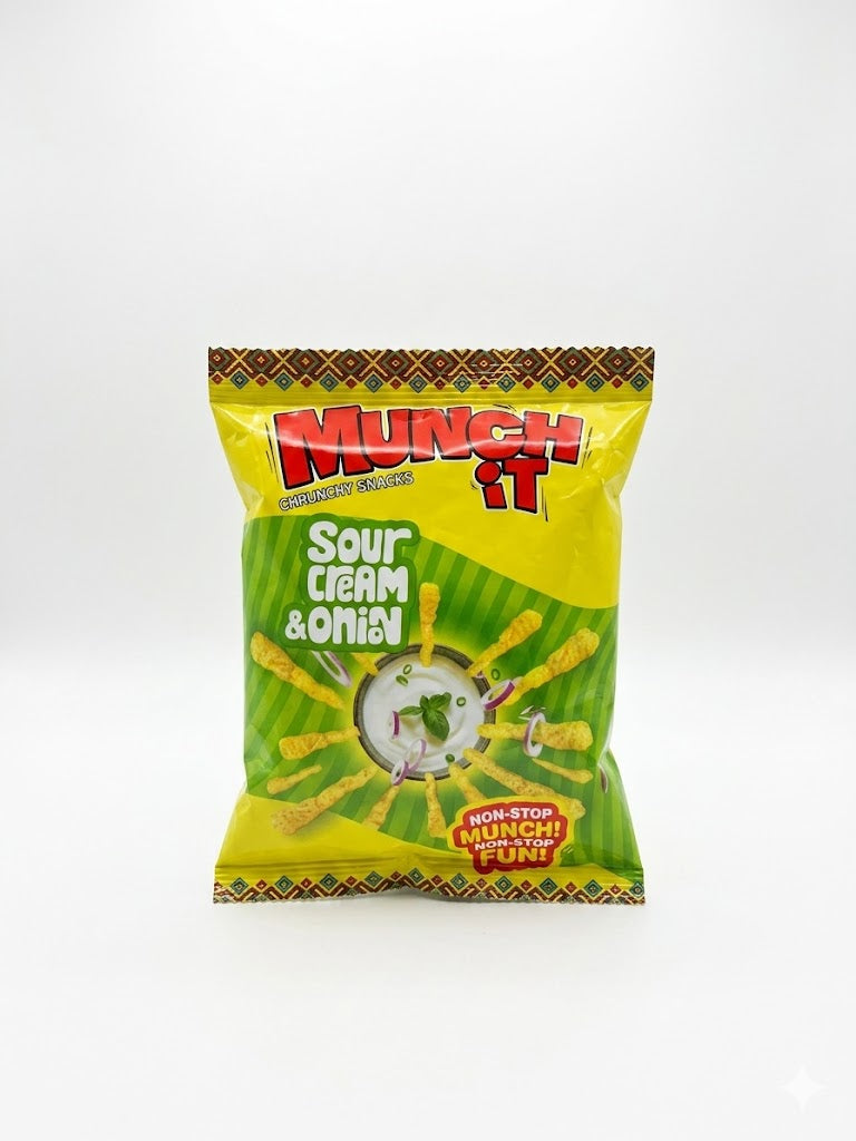 Munch It Sour Cream & Onion 25g