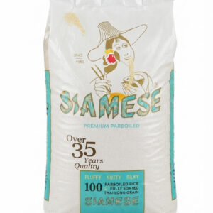 Siamese Premium Parboiled Long Grain Rice 25kg (half bag)