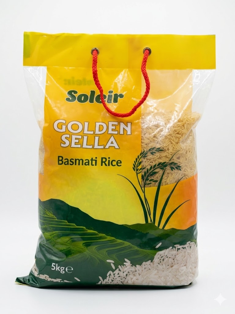 Soleir Golden Sella Basmati Rice 5kg
