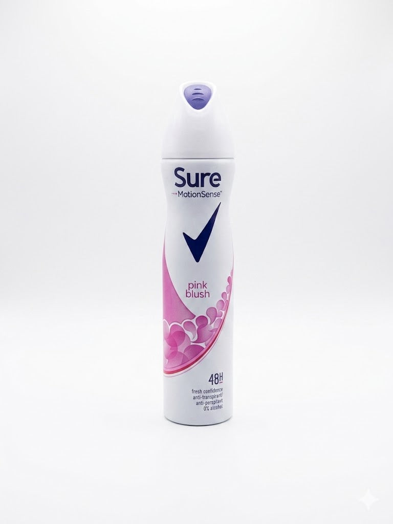 Sure MotionSense Pink Blush 250ml