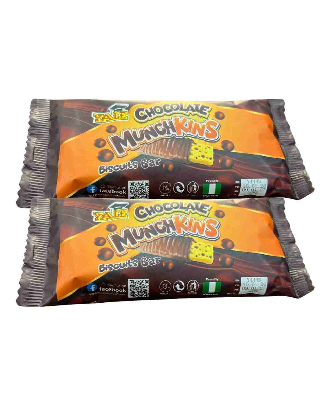 Yale Chocolate MunchKins Biscuit Bar 45g