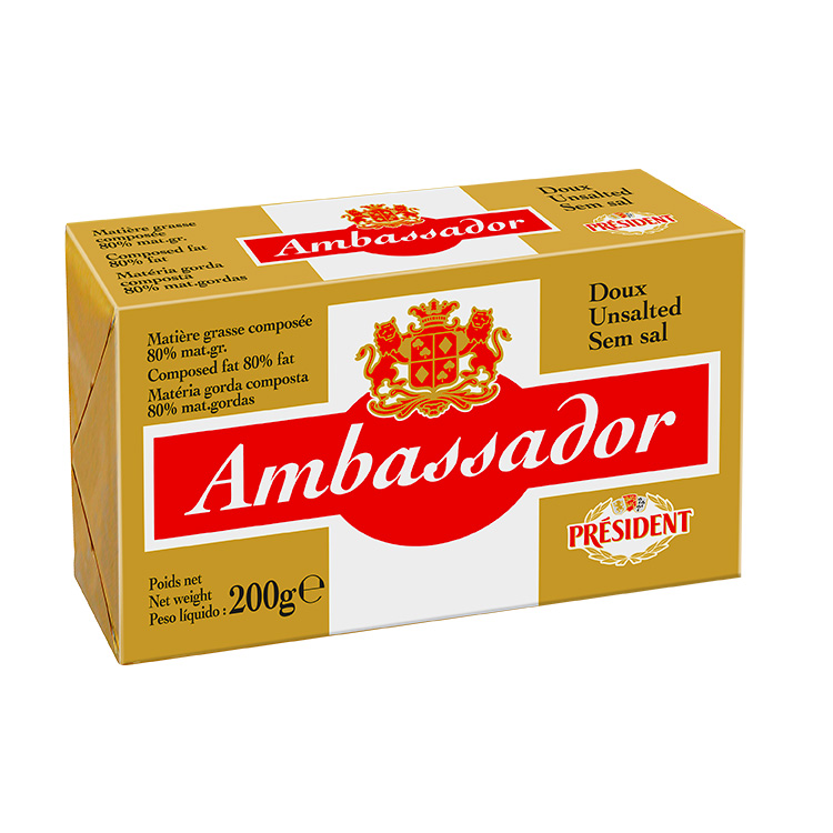 AMBASSADOR SALTED BUTTER 200G