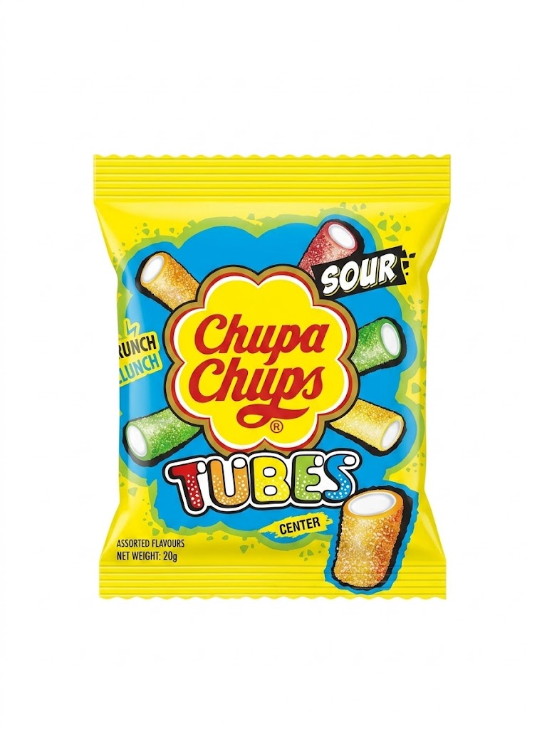 Chupa Chups Sour Tubes 20g