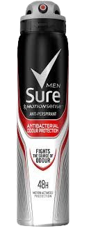 Sure Men MotionSense Ani-Bacterial Protection 250ml