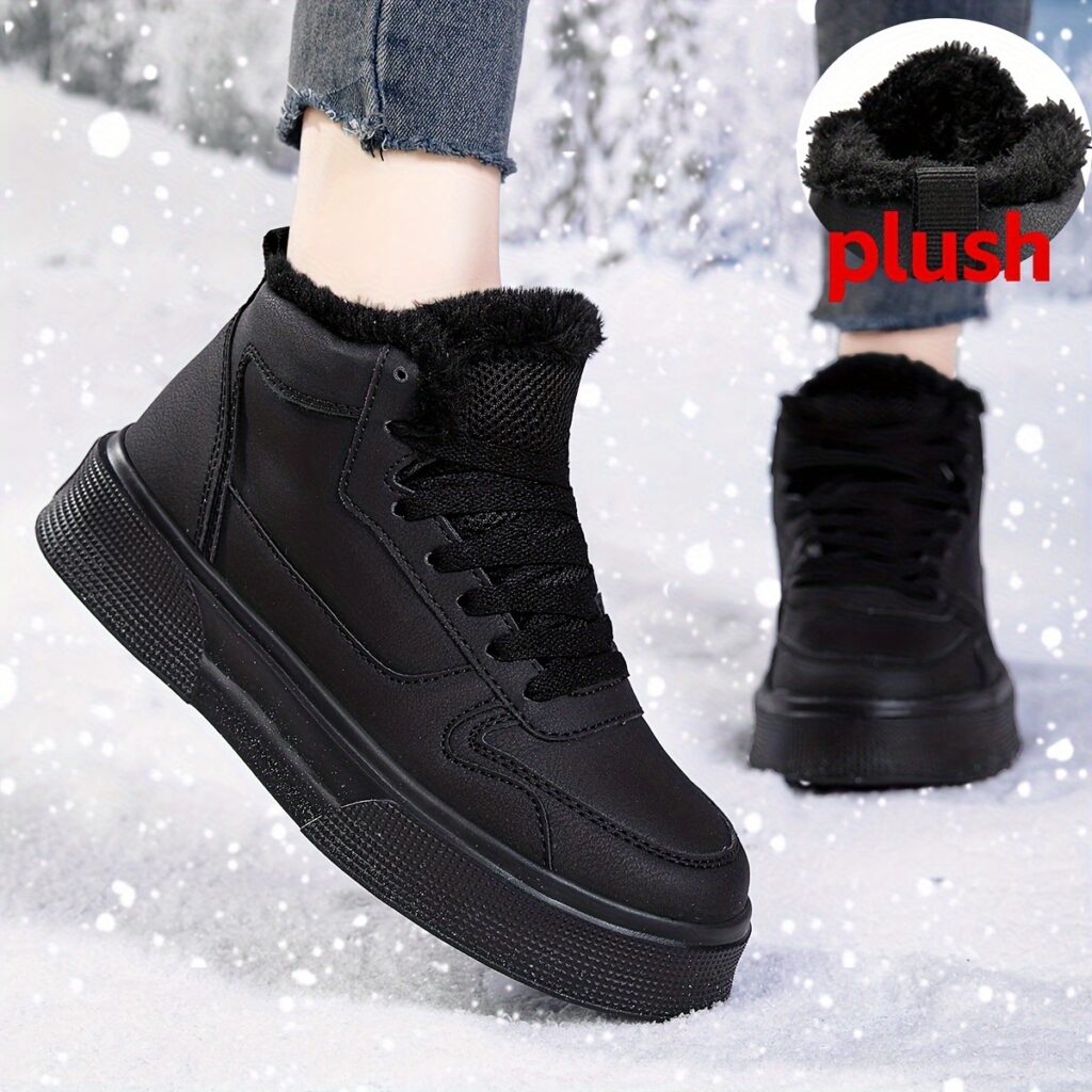 Women'S Fashion Autumn Winter New Style, Women'S Shoes Lightweight Warm, Women'S Outdoor Boots Comfortable Non-Slip, Women'S Snow Boots