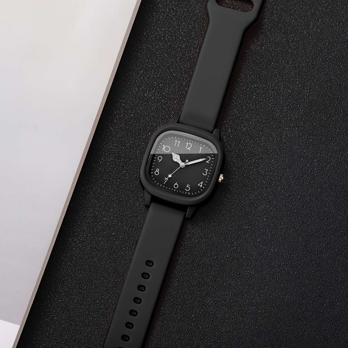 Ladies' Gift Watch, Elegant Casual Digital Scale Dial, Korean-Style Ins Vintage Quartz Wristwatch + Heart Bracelet, 2pcs/set, Watch Box Not Included - Image 10